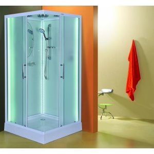Душевая кабина Esbano ES-L100CKR  с LED освещением